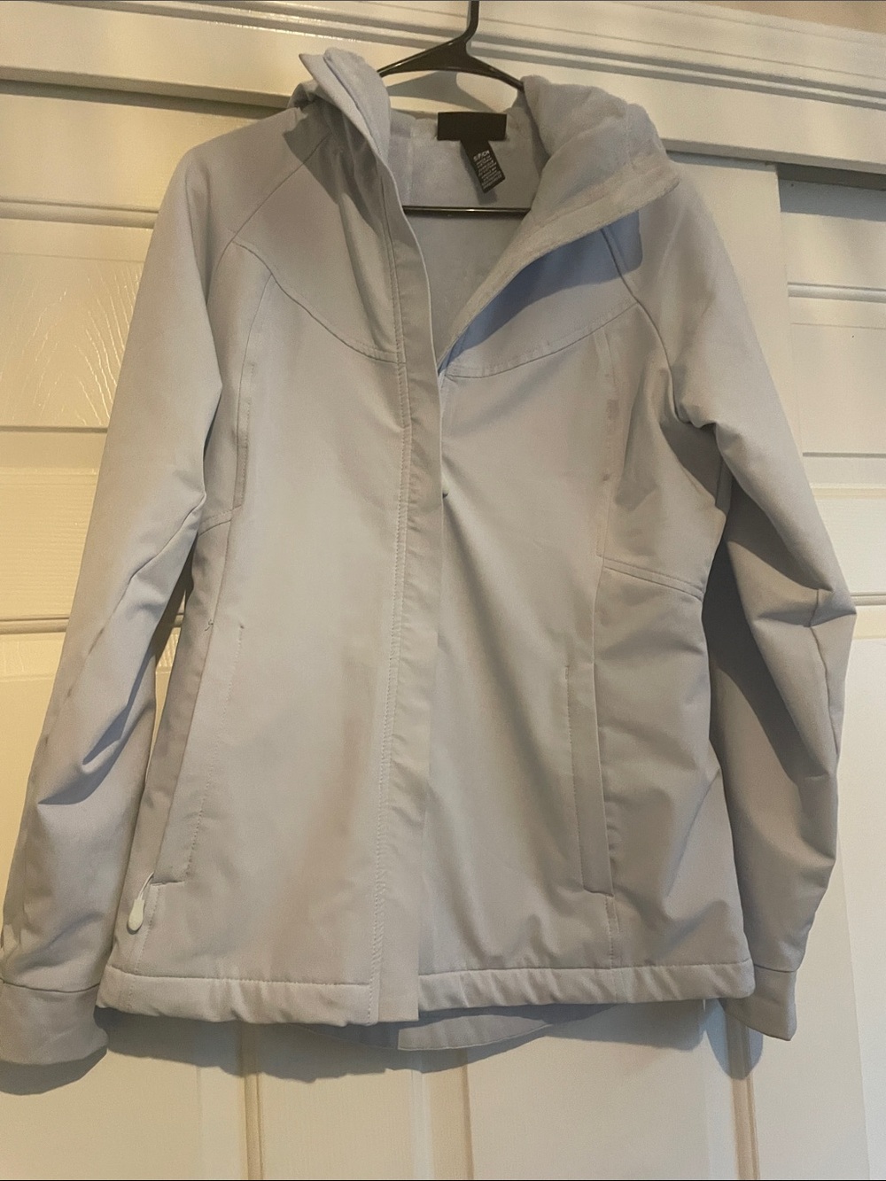 Kirkland Signature Light Blue Hooded Utility Jacket